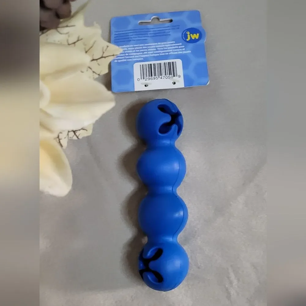 JW Pet Company NWT Blue Playbites Caterpillar Puppy Dog Toy, Small/Medium